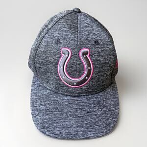 Indianapolis Colts Breast Cancer Awareness New Era 59Fifty Hat Cap 7 3/8 Wool